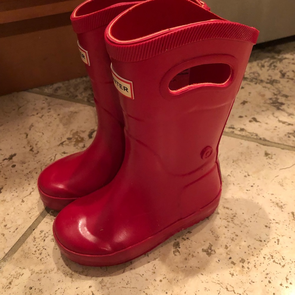 Hunter for Target Kids Rain Boots- Red Size 7